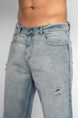 LOOSE FIT JEANS SAND STORM BLUE